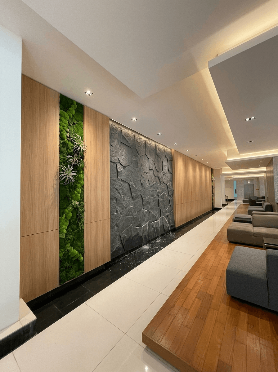 Interior design in Minimalism style — lobby by GenRoom AI