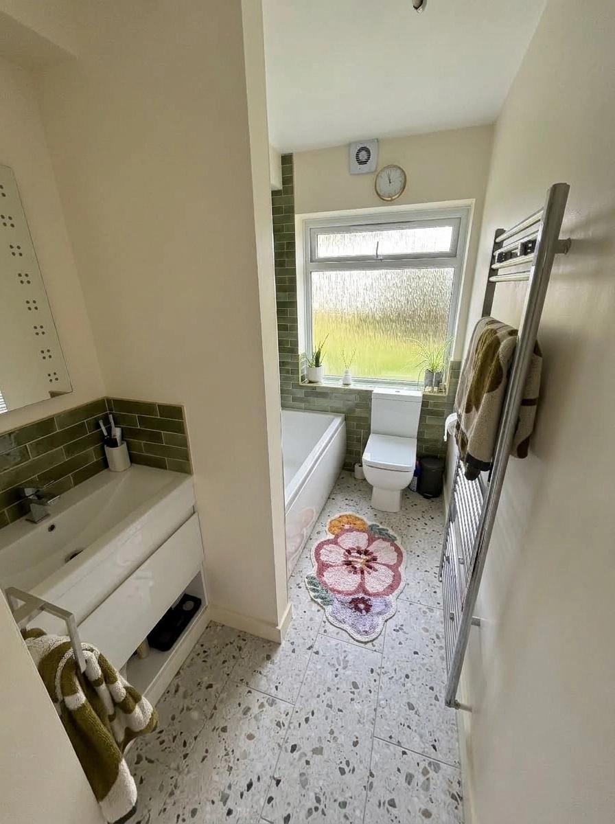 Bathroom interior in no_style style — photo by GenRoom AI