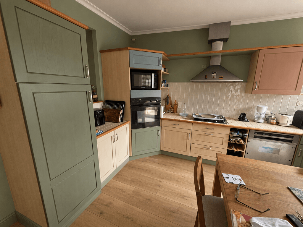 Interior design in Contemporary style — Kitchen by GenRoom AI