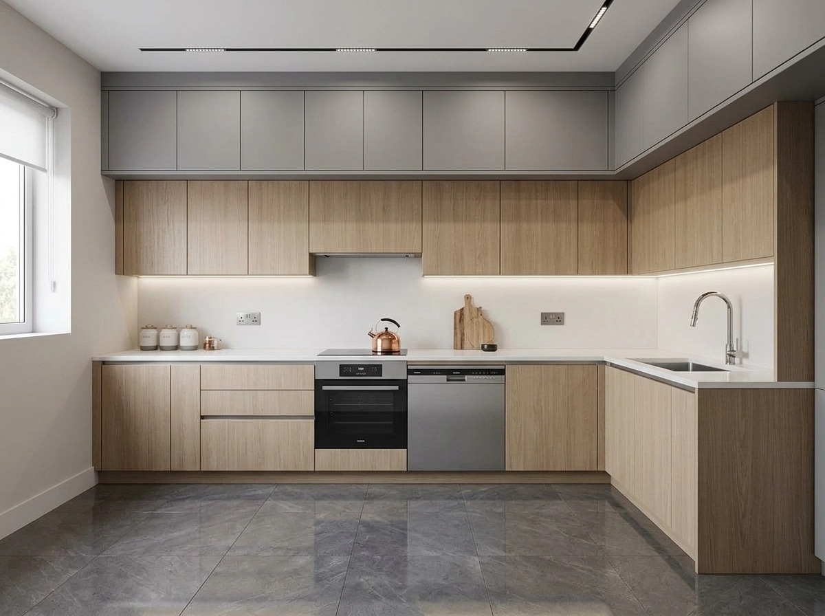 Kitchen interior in no_style style — photo by GenRoom AI