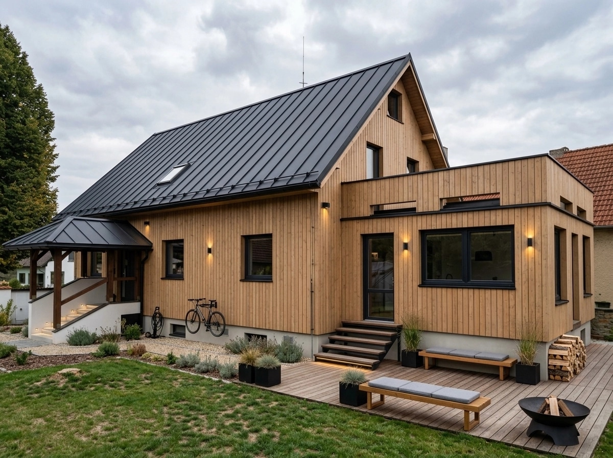 Scandinavian Facade Facade design — facade photo by GenRoom AI