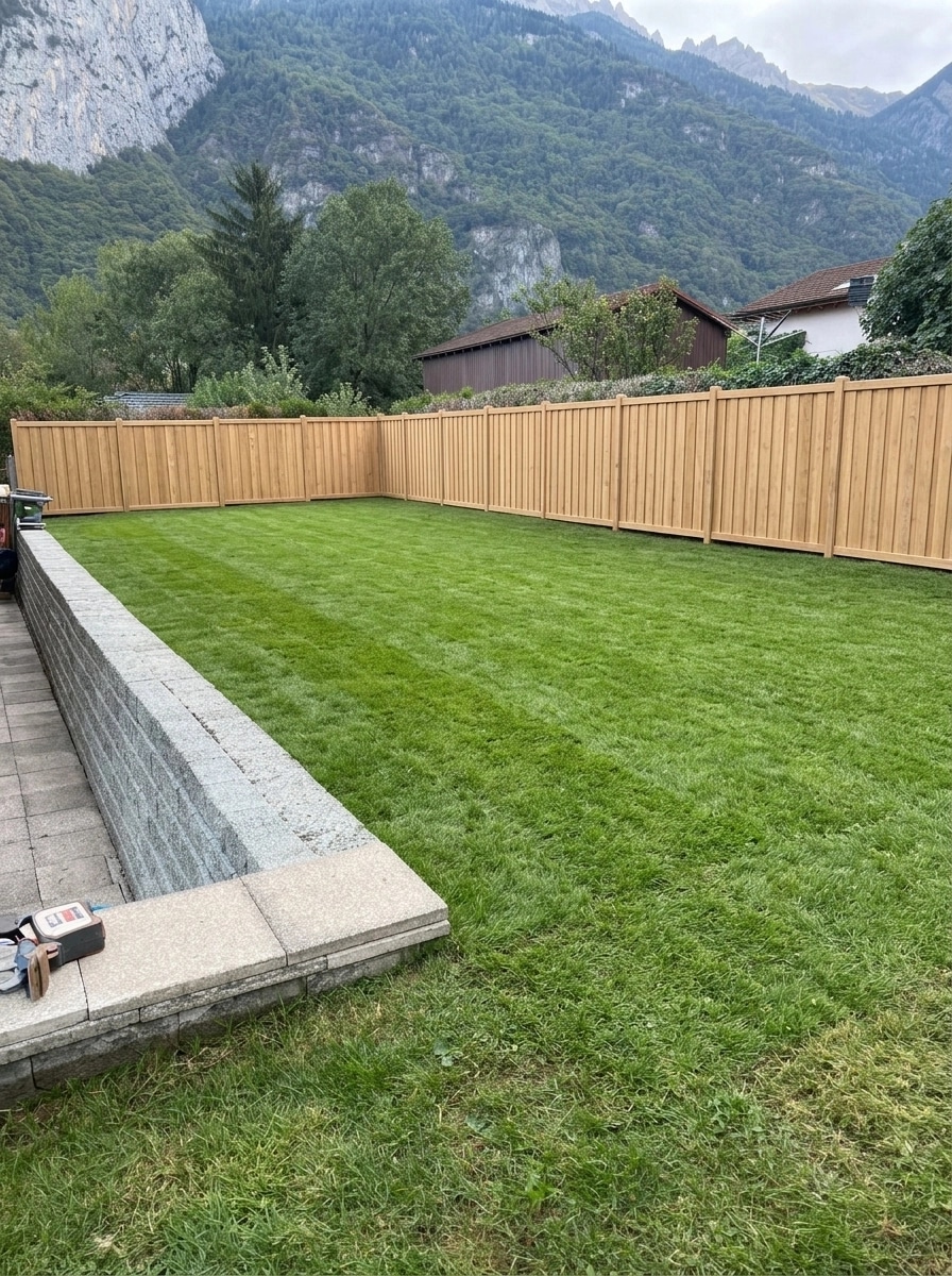 Yard design in no_style style — photo by GenRoom AI