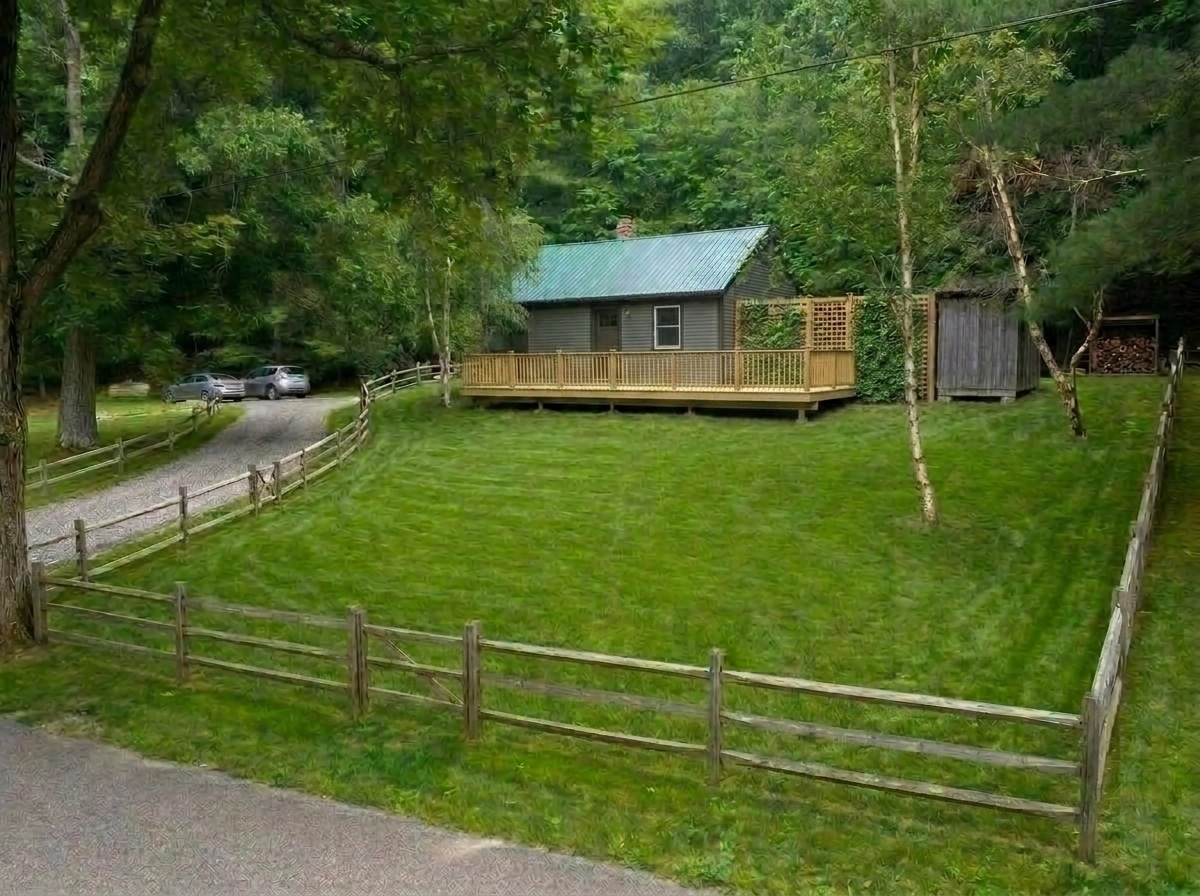 Landscape design in Scandinavian Garden style — Yard by GenRoom AI
