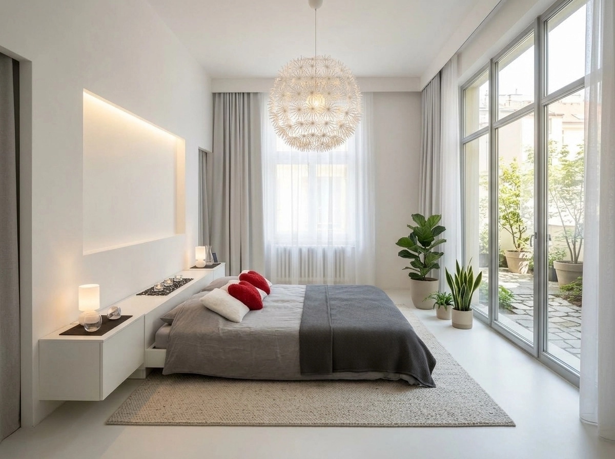 Minimalism Bedroom design — interior photo by GenRoom AI