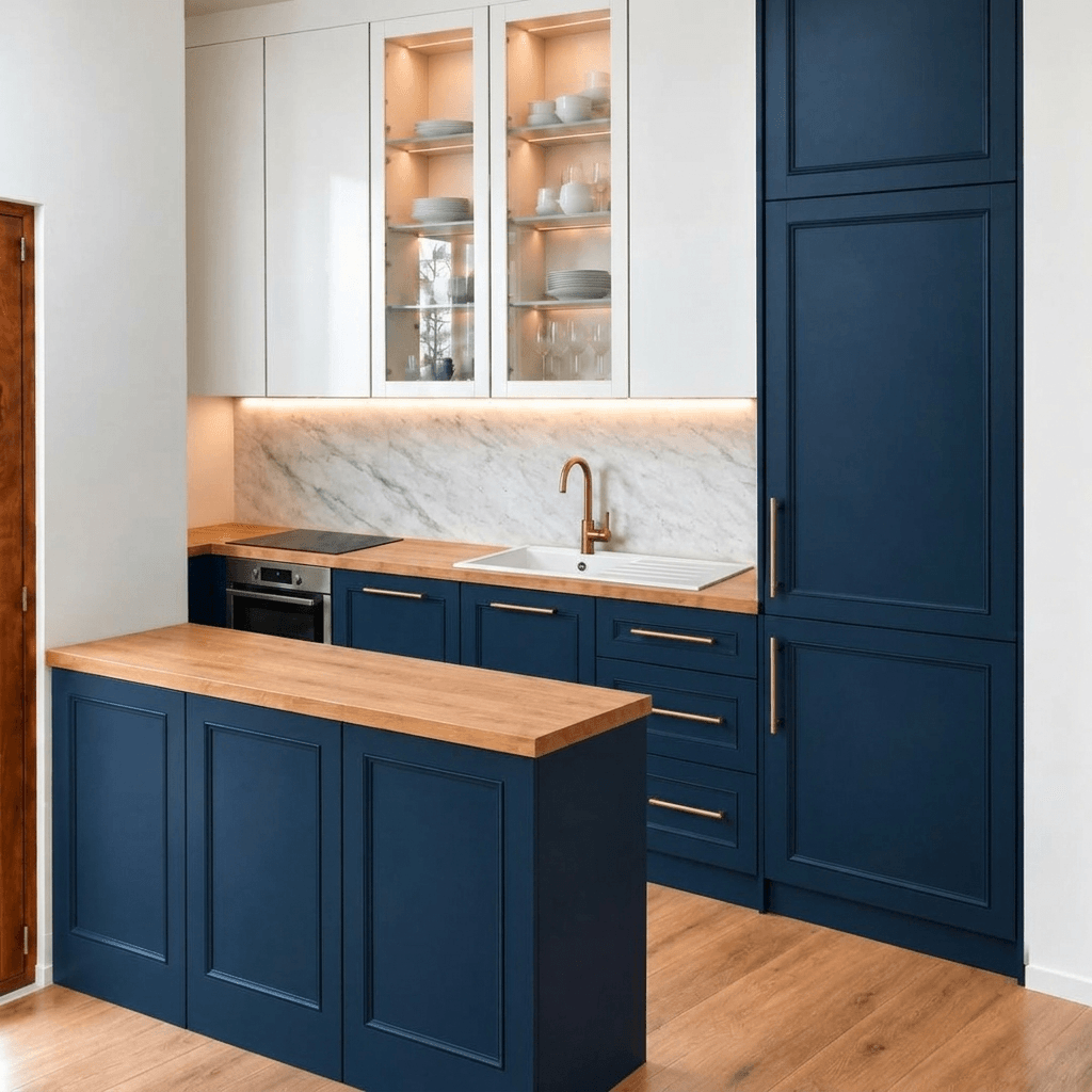 Kitchen interior in no_style style — photo by GenRoom AI