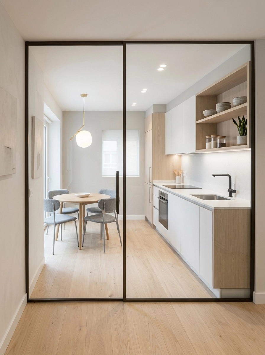 Interior design in Scandinavian style — Kitchen by GenRoom AI