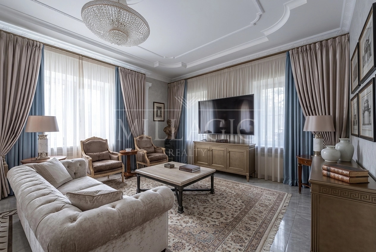Interior design in Transitional style — Living Room by GenRoom AI