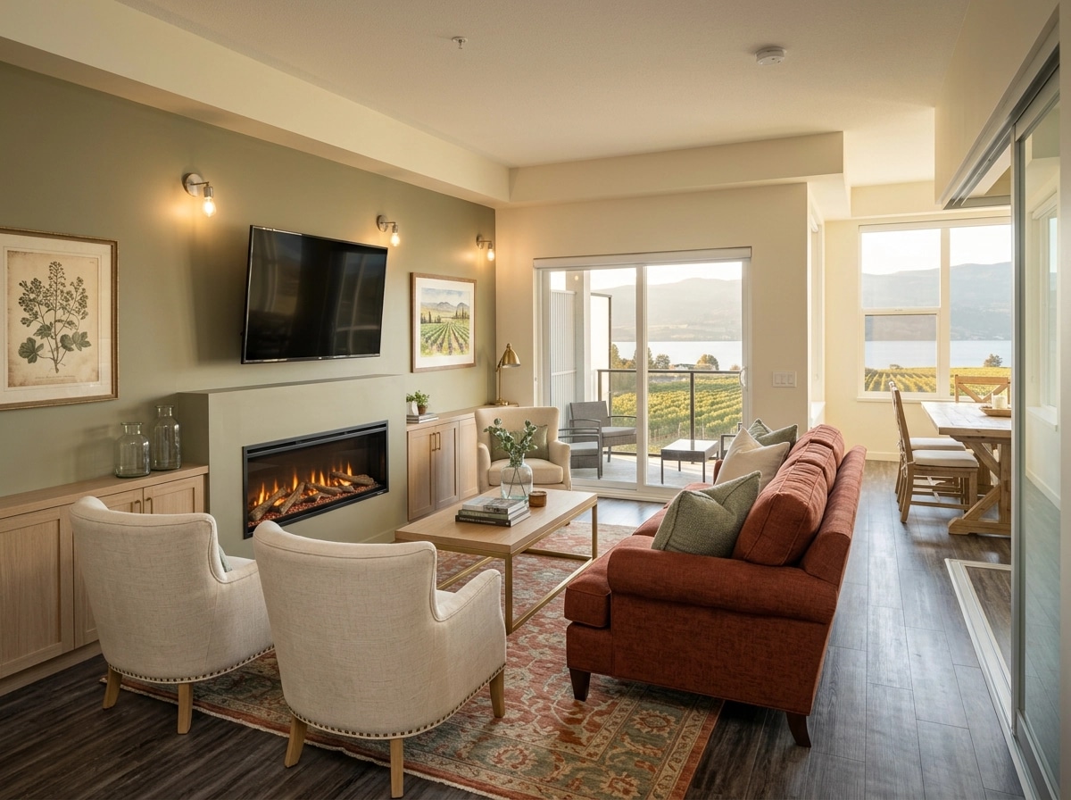Modern Farmhouse Living Room design — interior photo by GenRoom AI