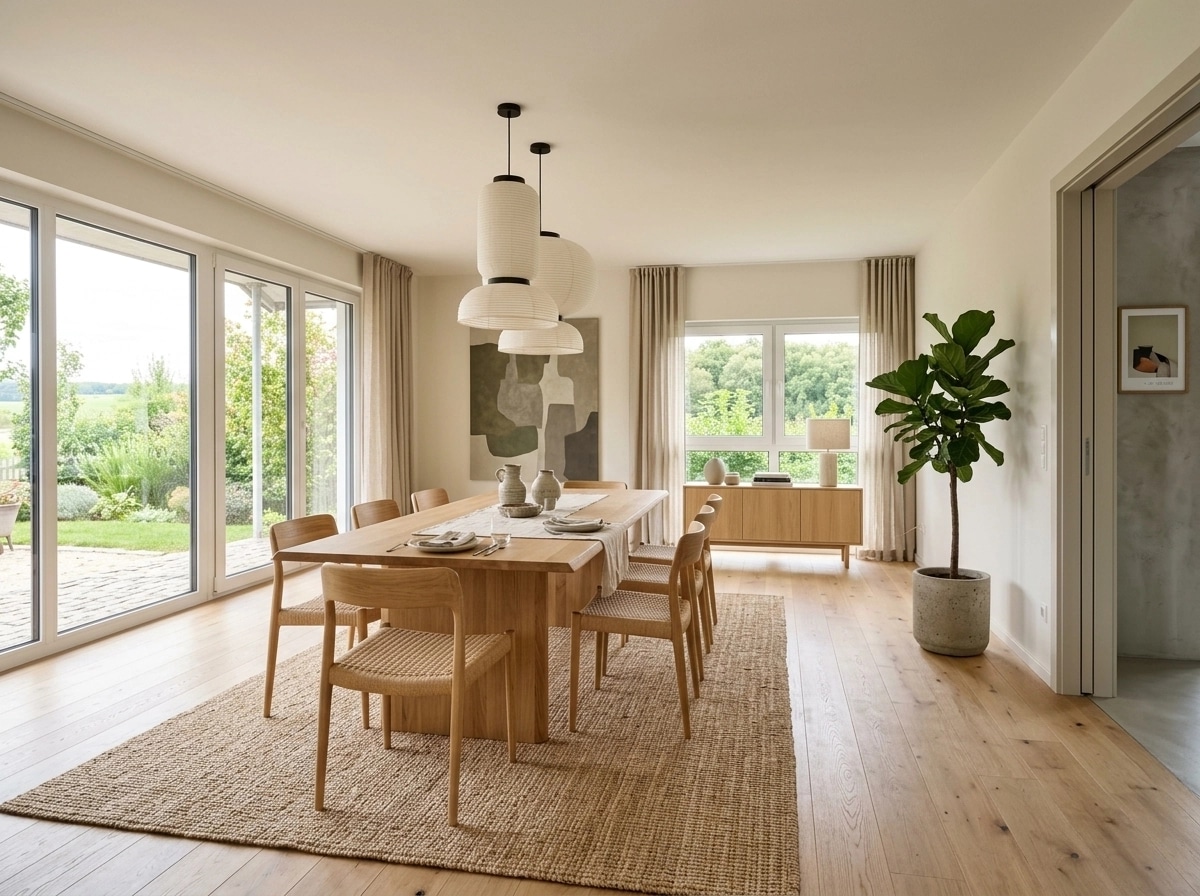Interior design in Scandinavian style — dining_room by GenRoom AI