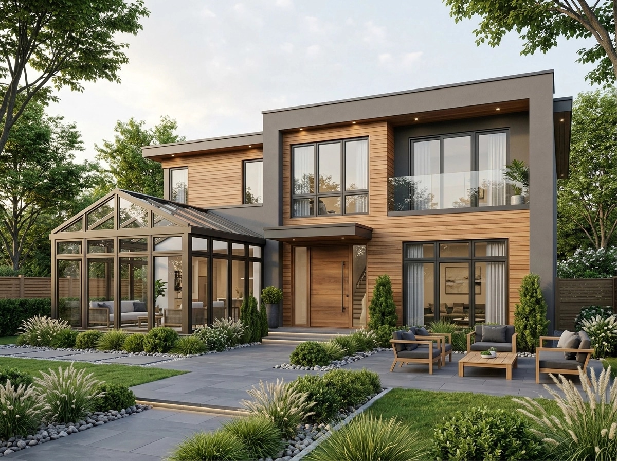 Contemporary Facade Facade design — facade photo by GenRoom AI