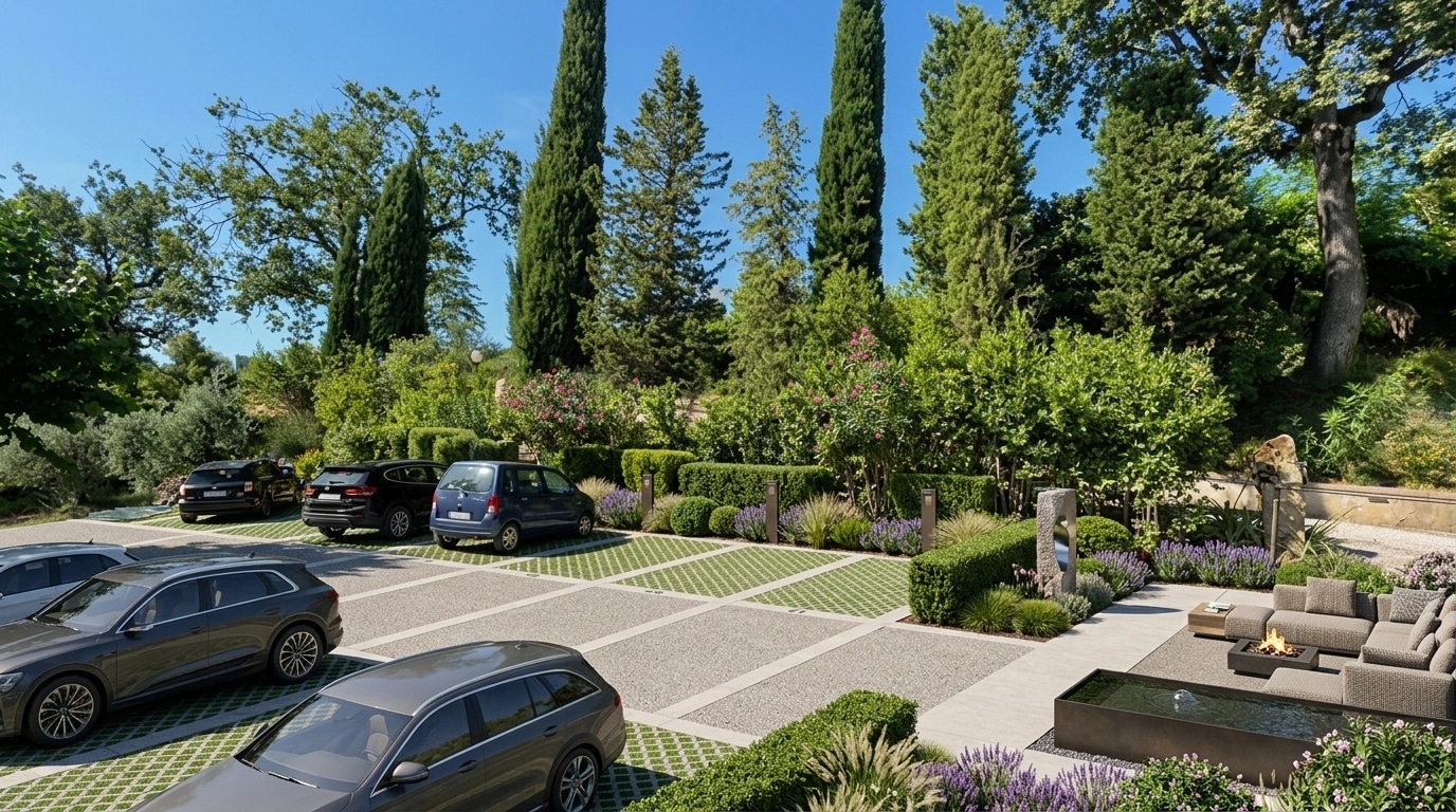 Contemporary Yard Yard design — yard photo by GenRoom AI
