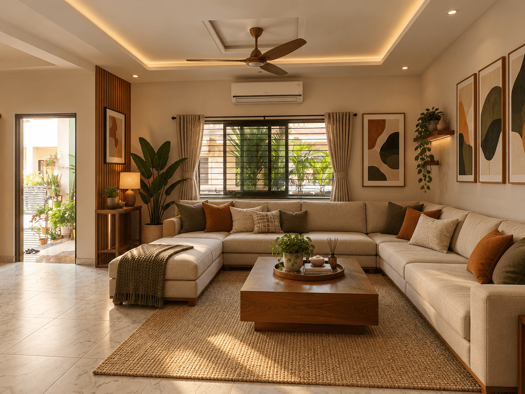 Interior design in Contemporary style — Living Room by GenRoom AI