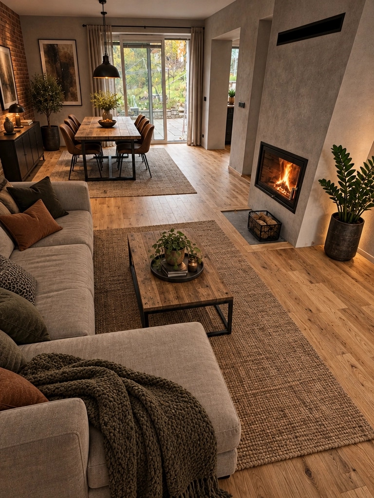 Design interior în stil Loft / Industrial — Living de GenRoom AI