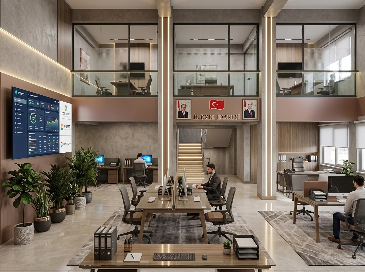 Interior design in Contemporary style — office_space by GenRoom AI