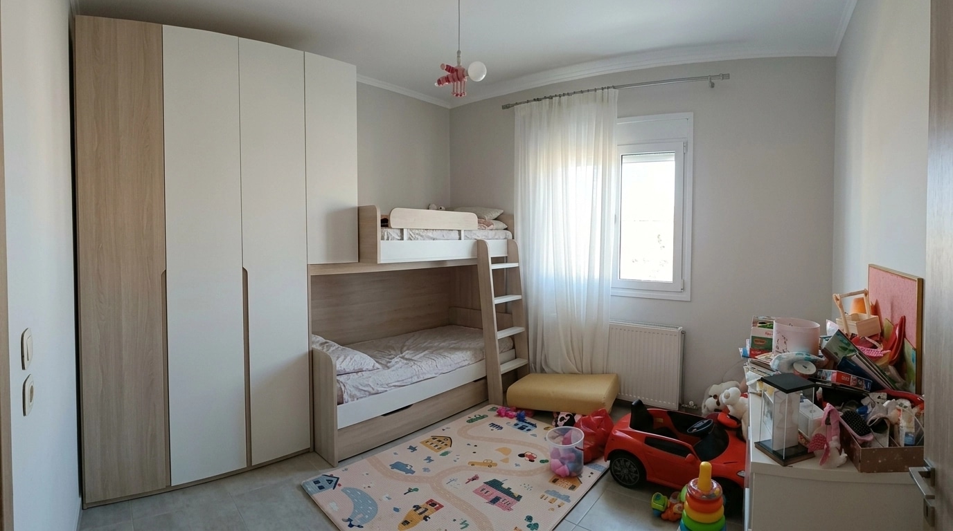 Interior design in Contemporary style — Kids Room by GenRoom AI