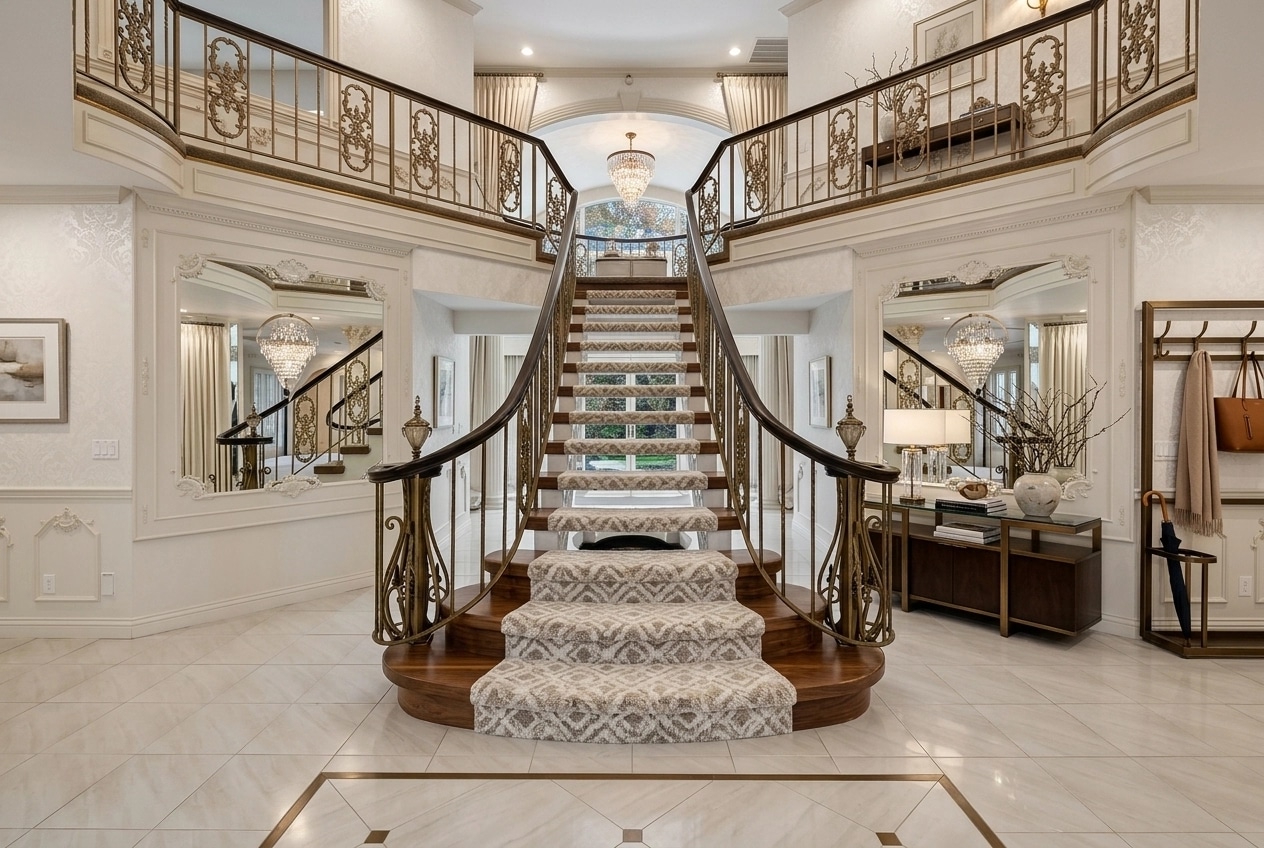 Interior design in Transitional style — Hallway by GenRoom AI