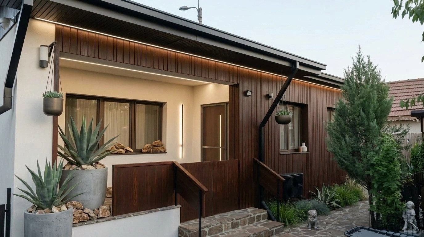 Minimalist Facade Facade design — facade photo by GenRoom AI
