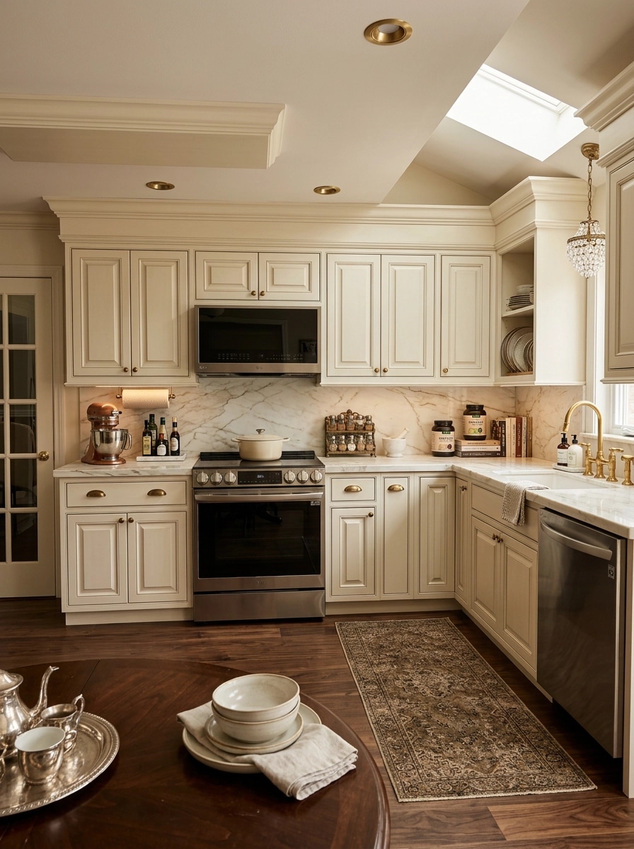 Kitchen interior in Classic style — photo by GenRoom AI