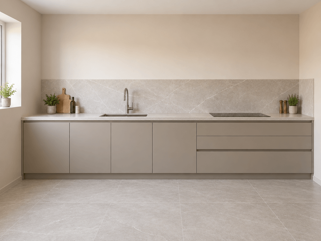 Interior design in Minimalism style — Kitchen by GenRoom AI