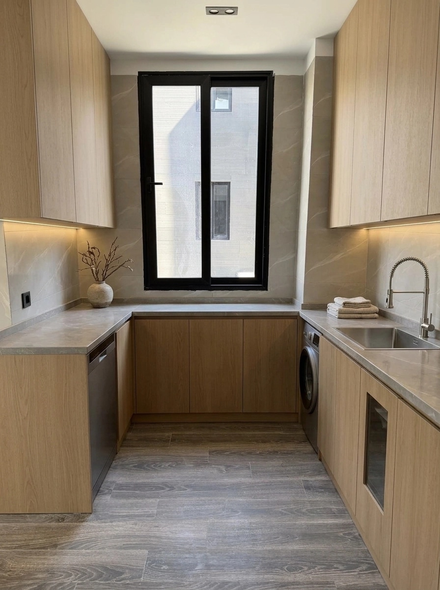 Interior design in Japandi style — Kitchen by GenRoom AI