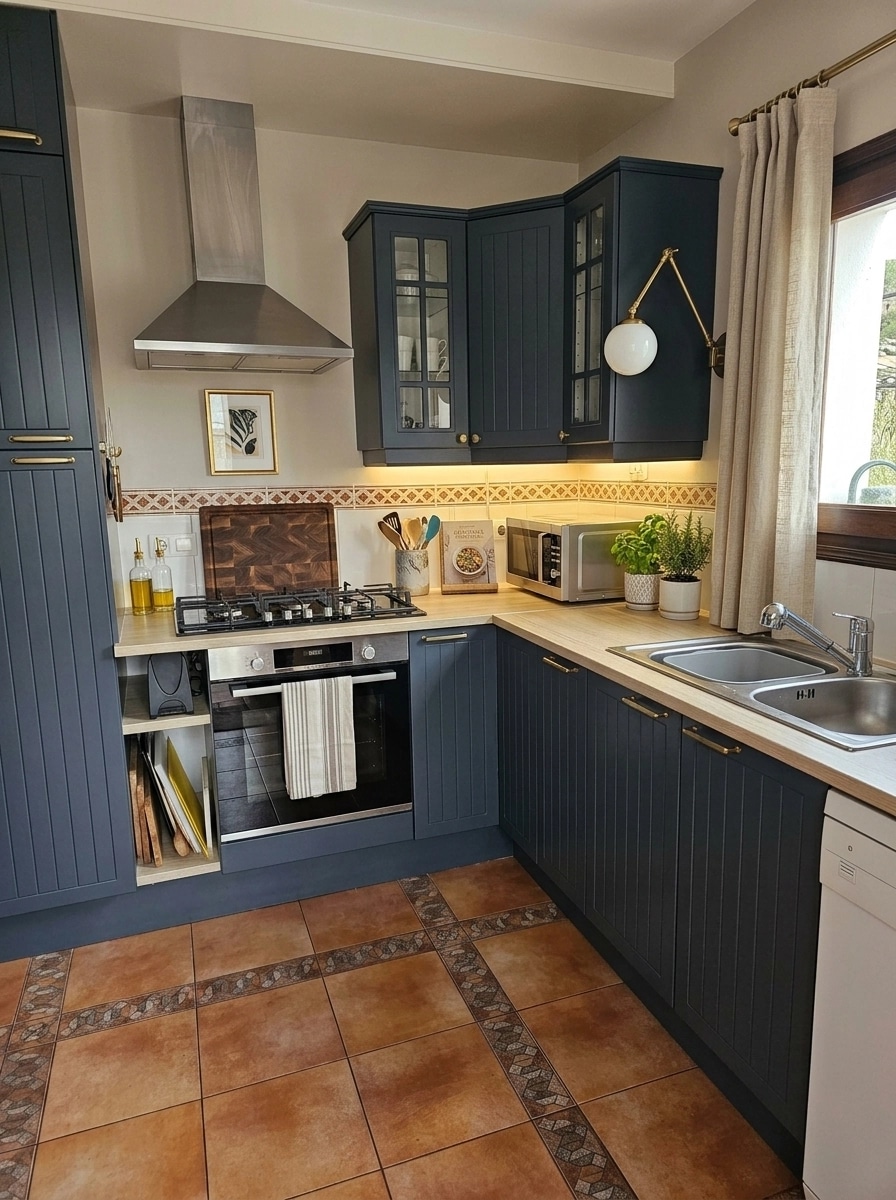 Kitchen interior in no_style style — photo by GenRoom AI