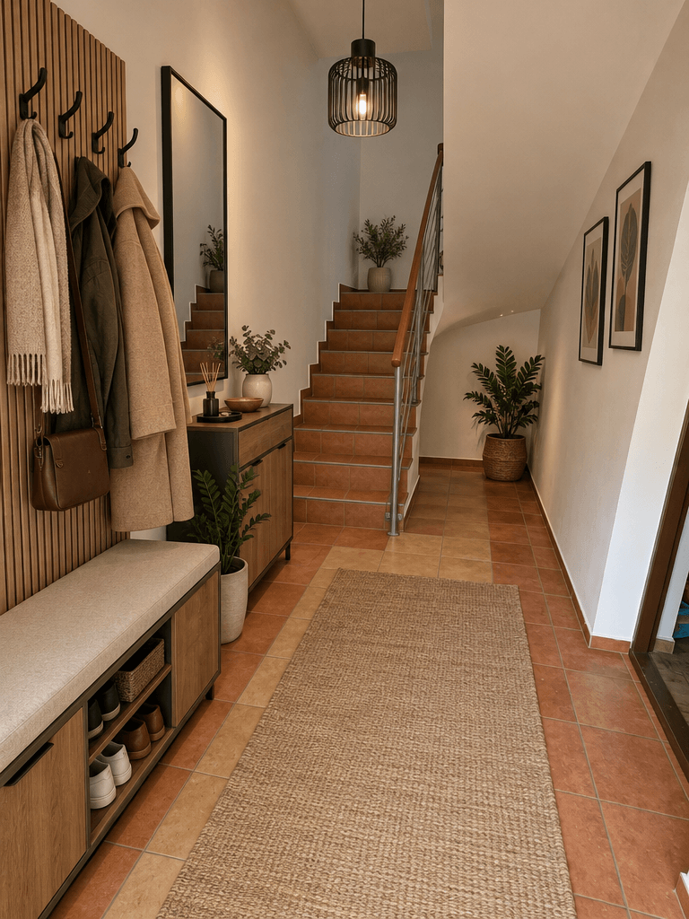Interior design in Contemporary style — Hallway by GenRoom AI