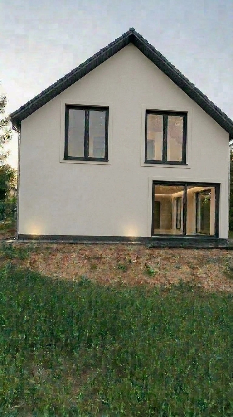 Contemporary Facade Fasad design — facade photo by GenRoom AI