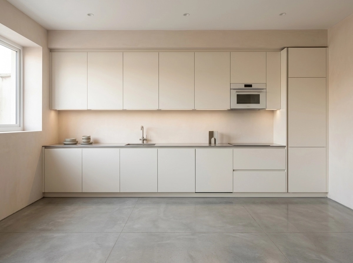 Minimalism Kitchen design — interior photo by GenRoom AI