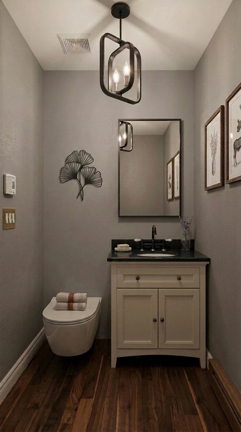 Interior design in Coastal / Hamptons style — Bathroom by GenRoom AI