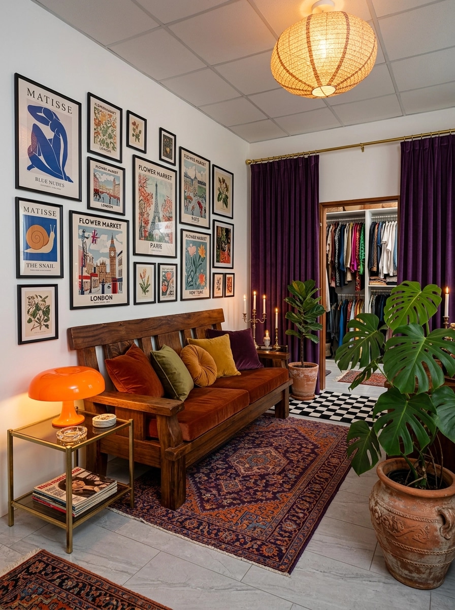 Maximalist Bedroom design — interior photo by GenRoom AI