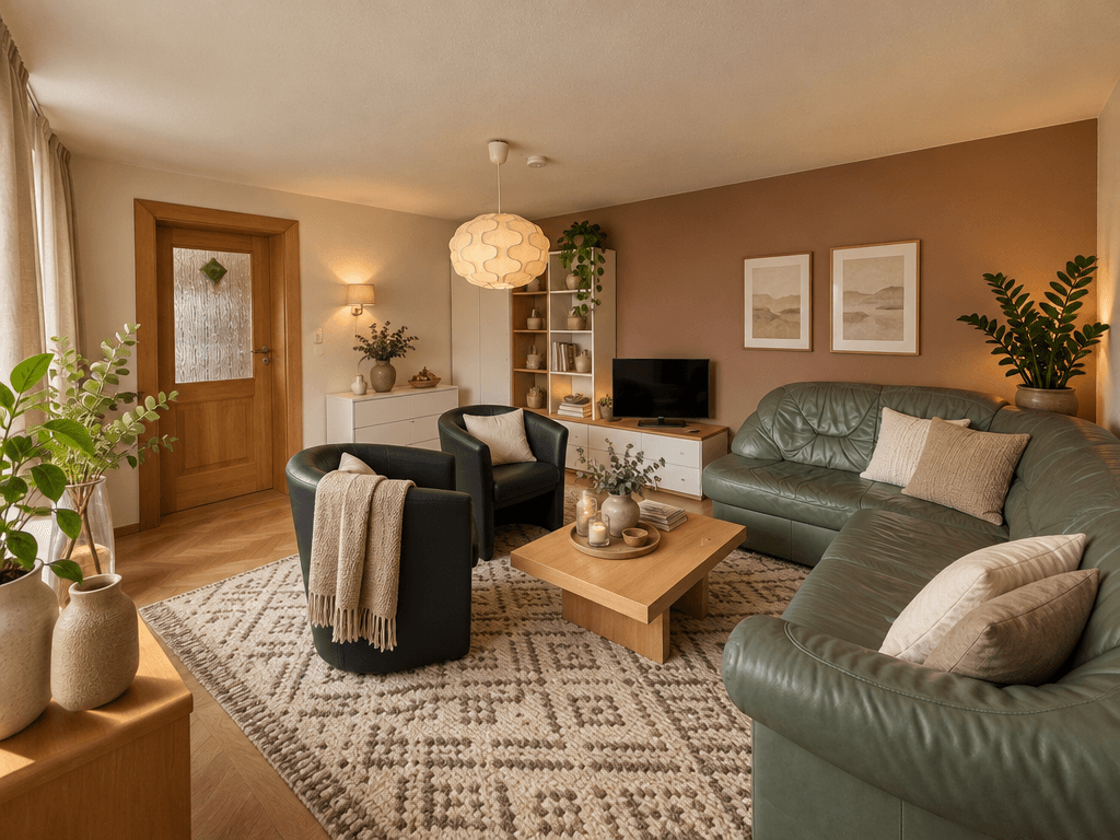 Interior design in Contemporary style — Living Room by GenRoom AI