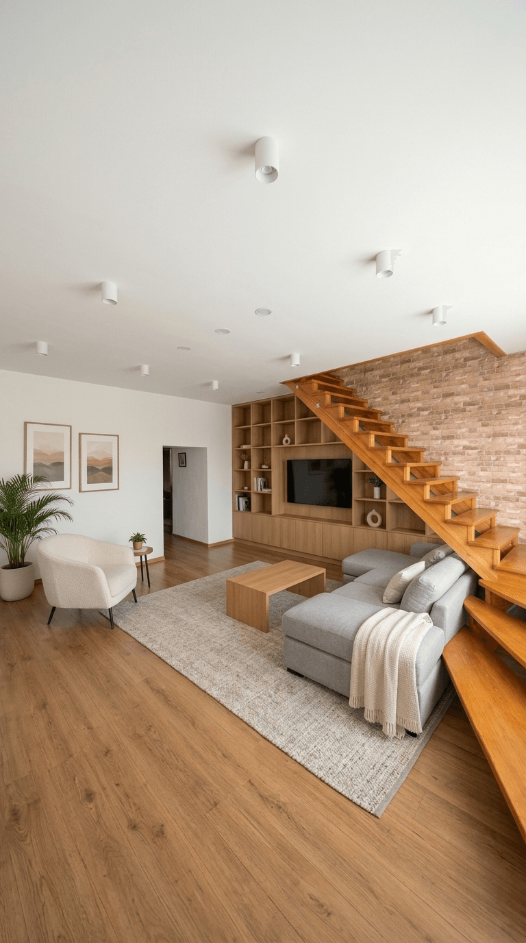 Interior design in Minimalism style — Living Room by GenRoom AI