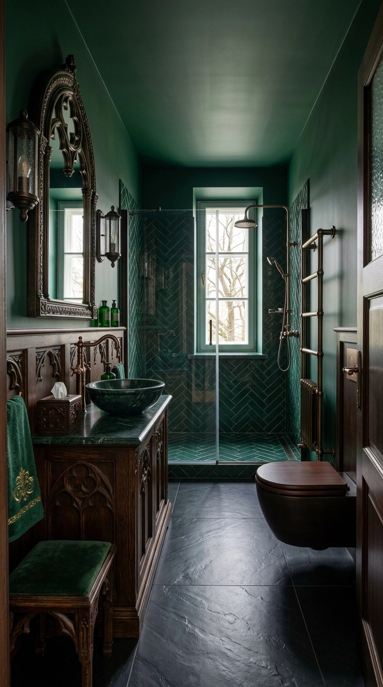 Bathroom interior in Classic style — photo by GenRoom AI