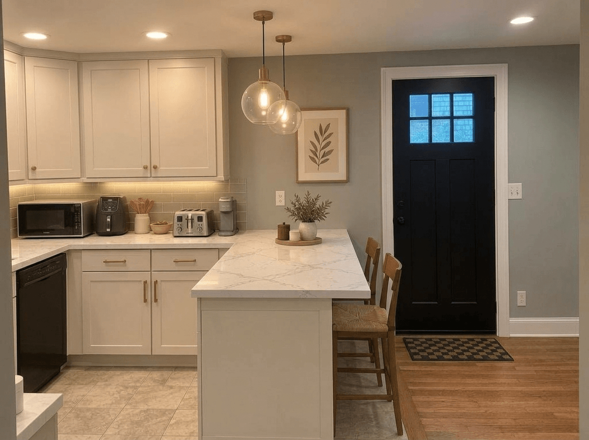 Kitchen interior in no_style style — photo by GenRoom AI