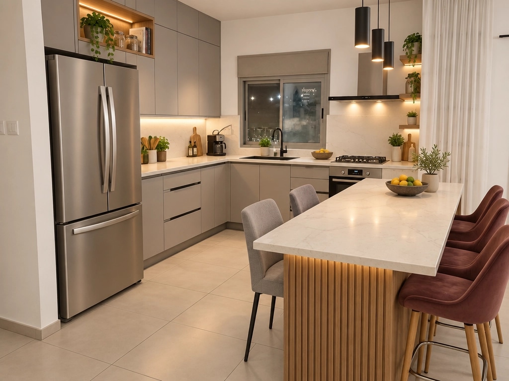 Kitchen interior in no_style style — photo by GenRoom AI
