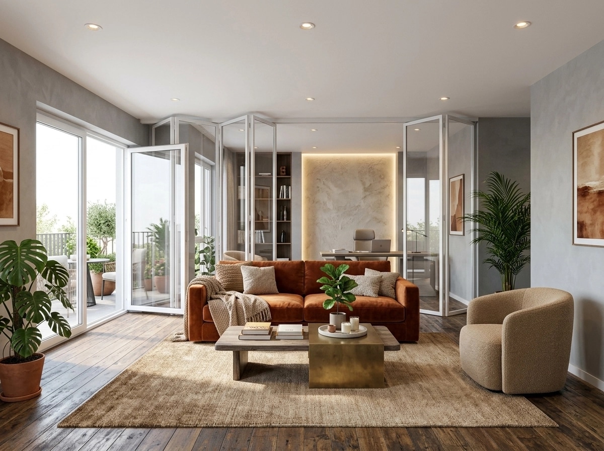 Interior design in Contemporary style — Living Room by GenRoom AI