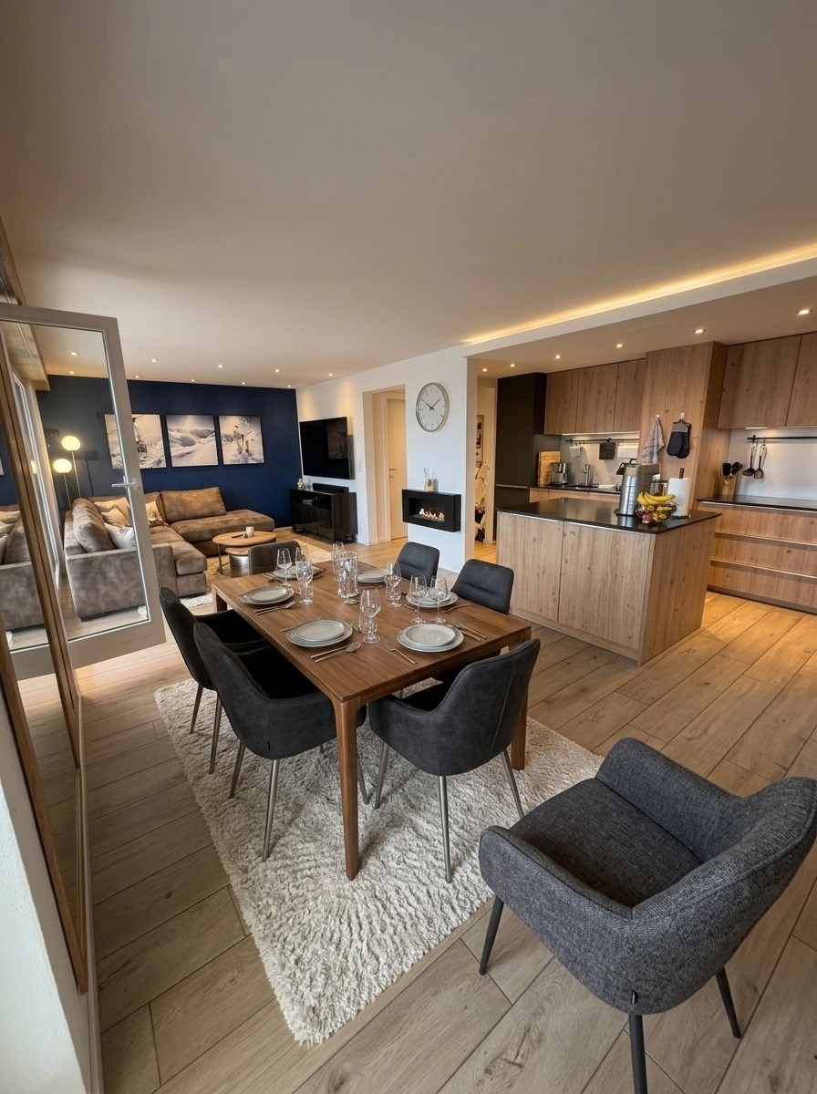 Interior design in Contemporary style — Living Room by GenRoom AI