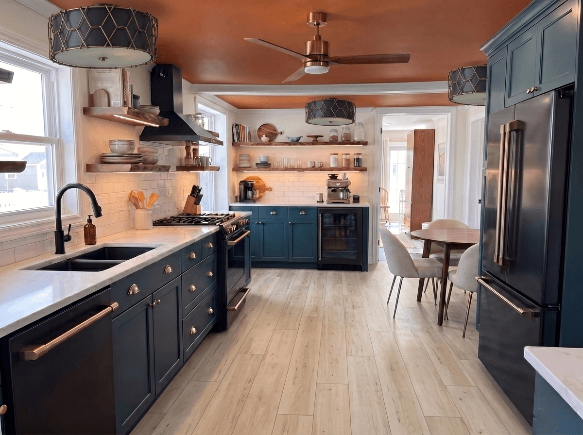Kitchen interior in no_style style — photo by GenRoom AI