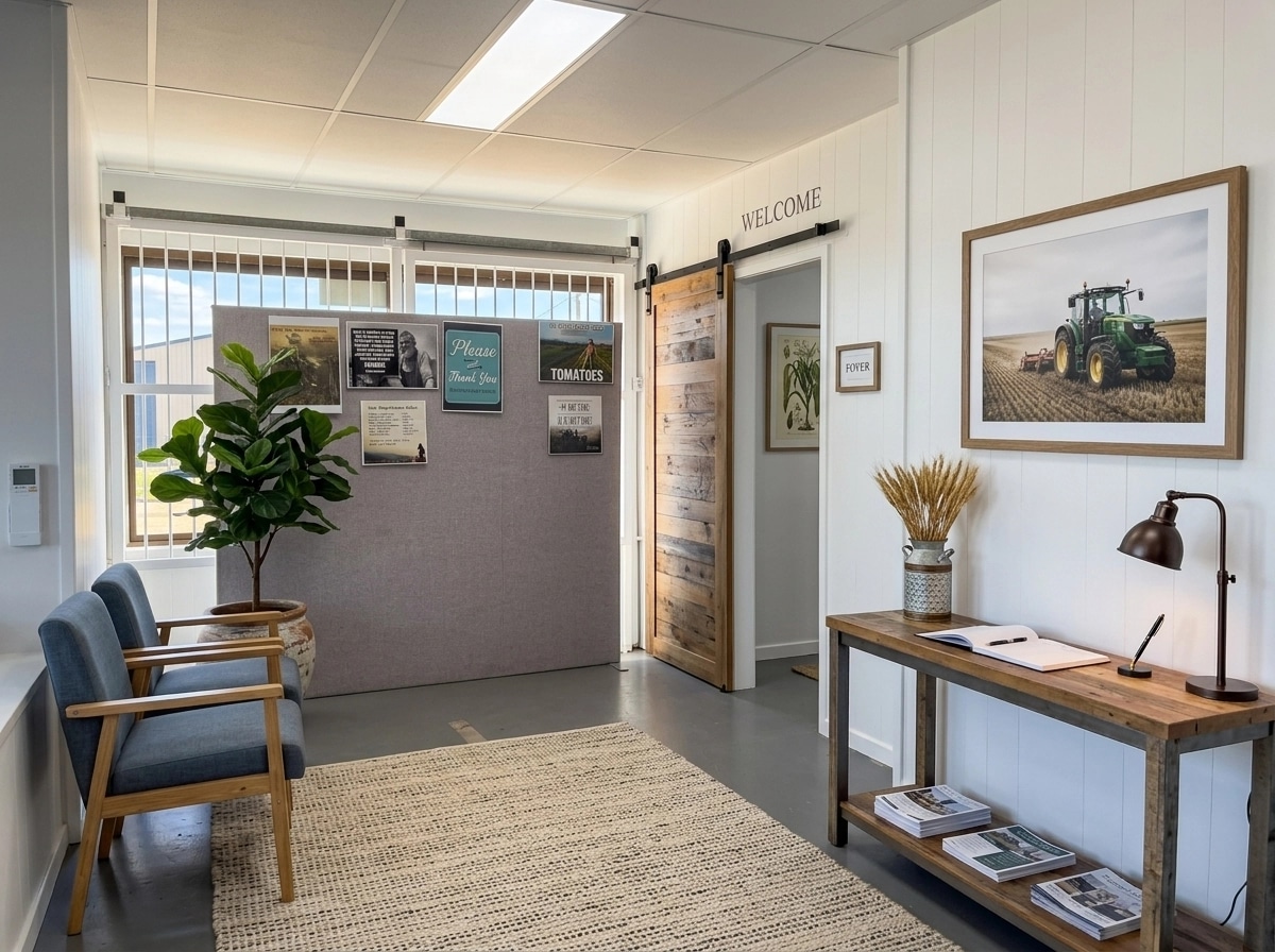 Interior design in Modern Farmhouse style — office_space by GenRoom AI