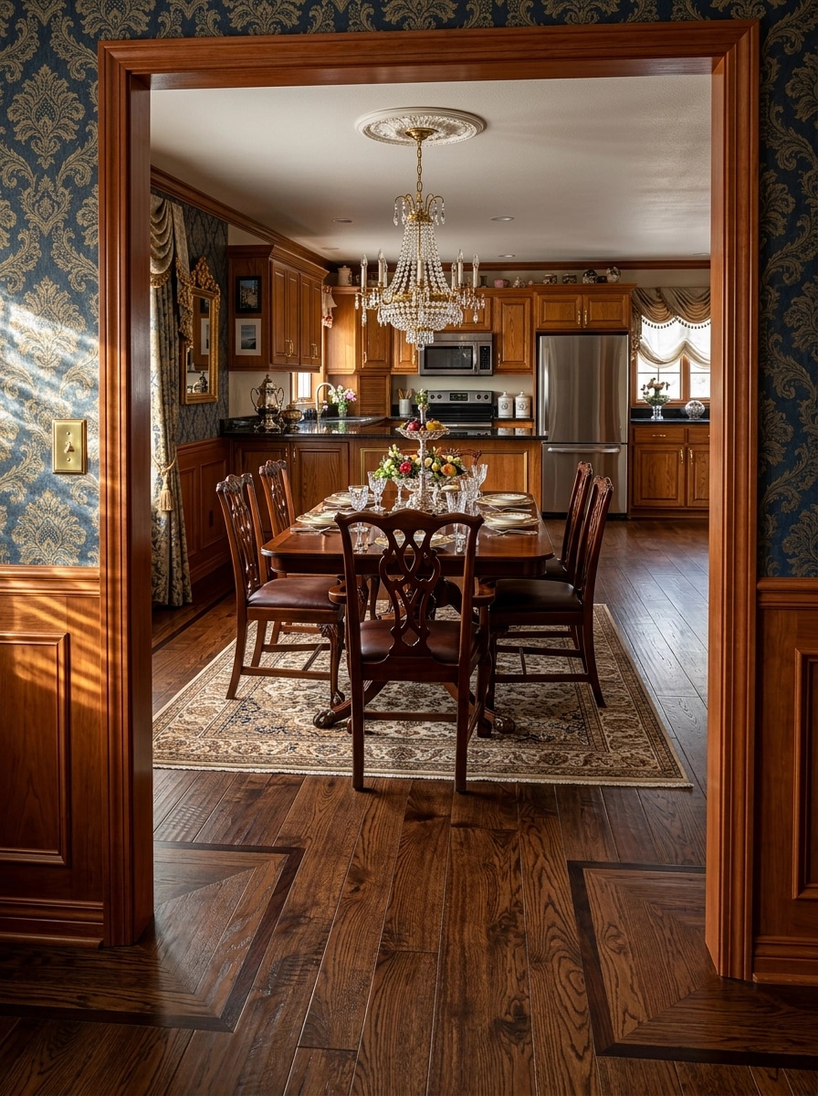 Interior design in Classic style — dining_room by GenRoom AI