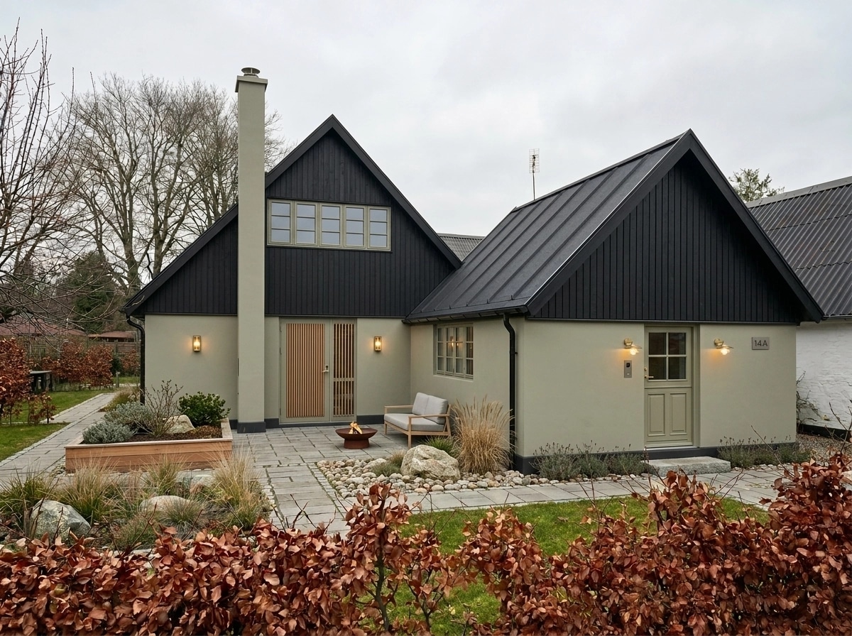 Scandinavian Facade Facade design — facade photo by GenRoom AI