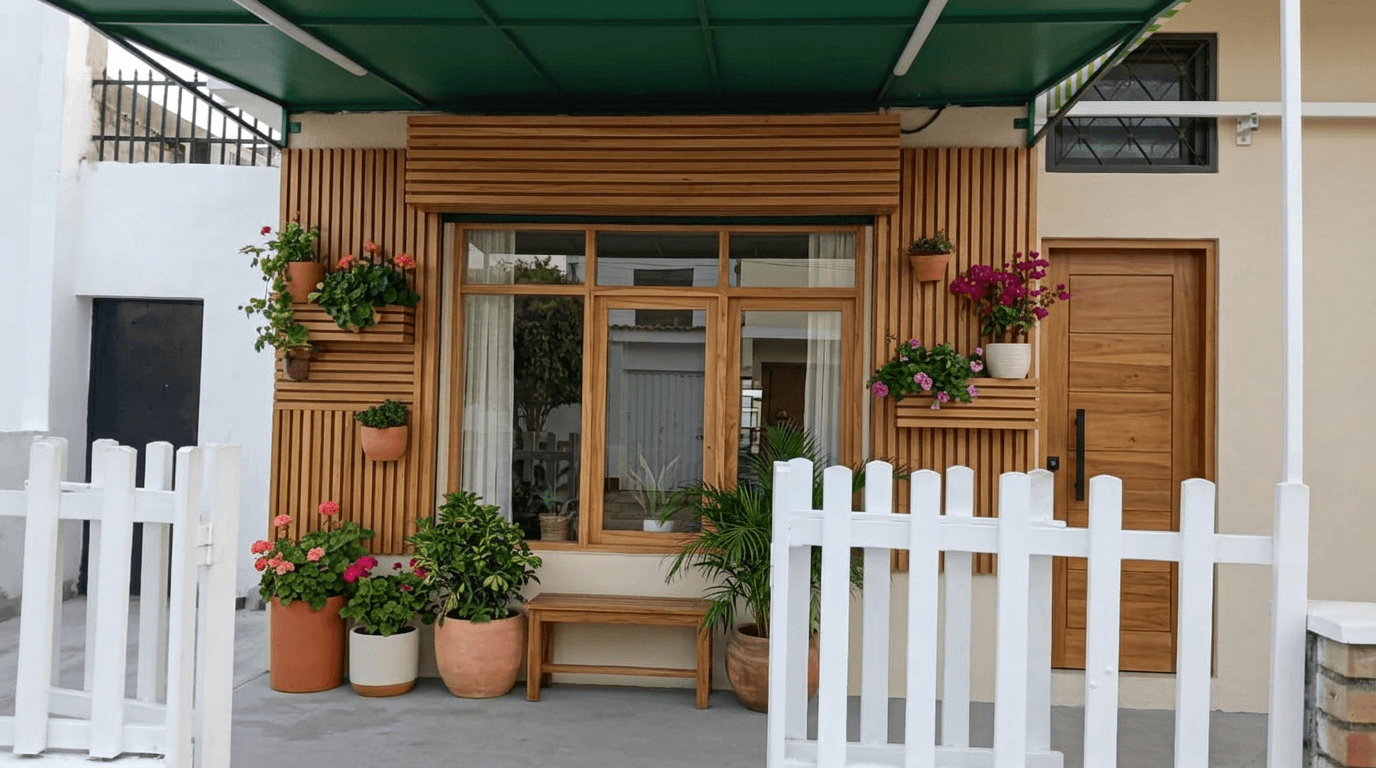 Facade design in no_style style — photo by GenRoom AI