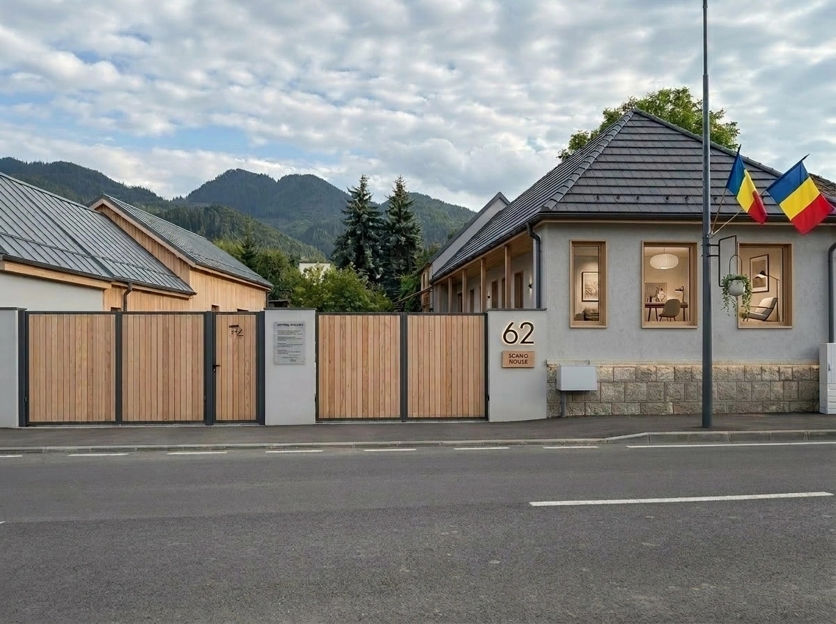 Scandinavian Facade Facade design — facade photo by GenRoom AI