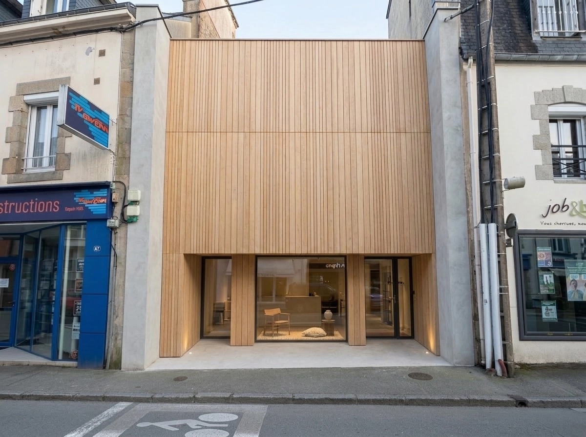 Scandinavian Facade Facade design — facade photo by GenRoom AI