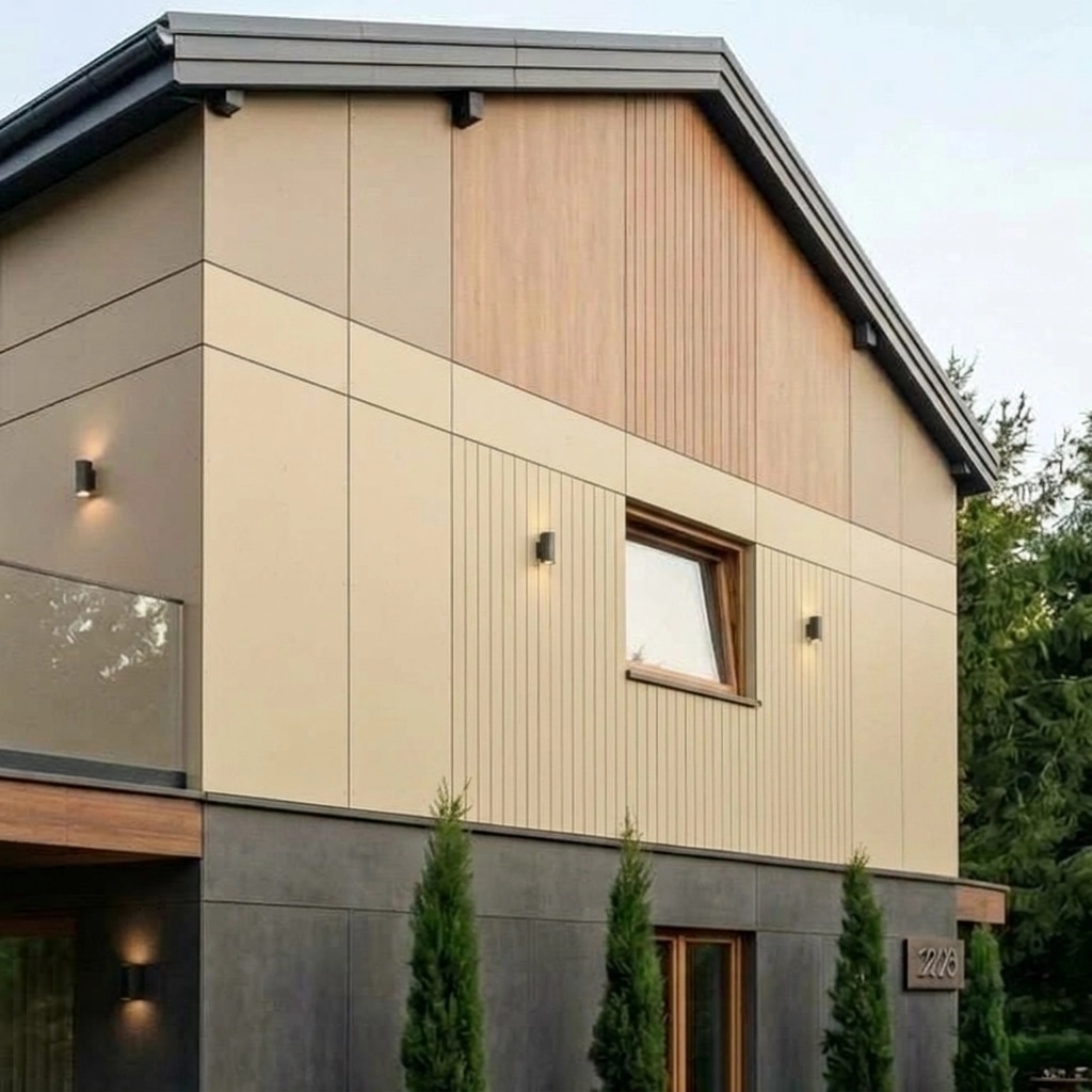 Contemporary Facade Facade design — facade photo by GenRoom AI