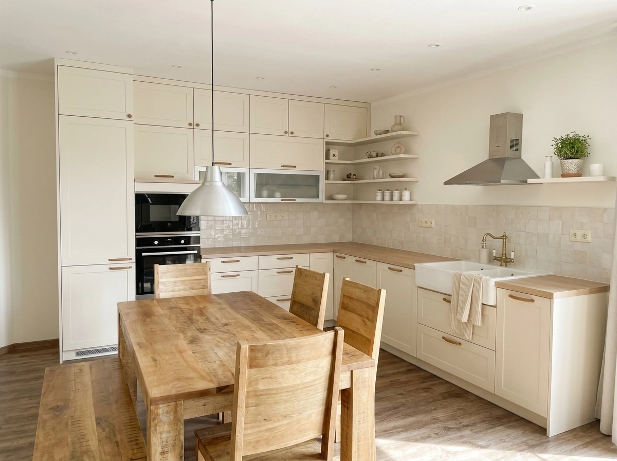 Kitchen interior in no_style style — photo by GenRoom AI