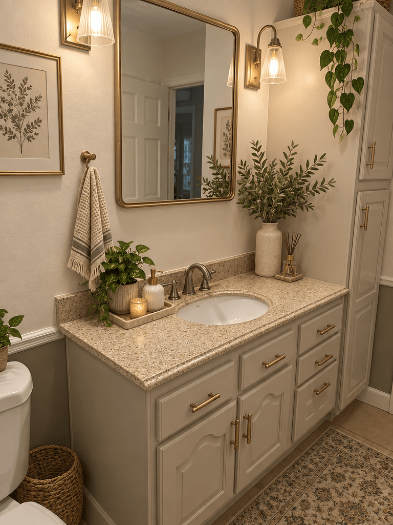Bathroom interior in no_style style — photo by GenRoom AI