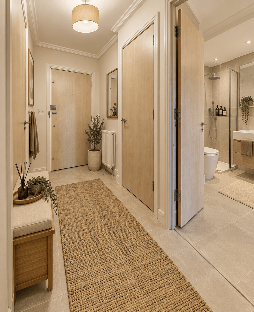 Bathroom interior in no_style style — photo by GenRoom AI