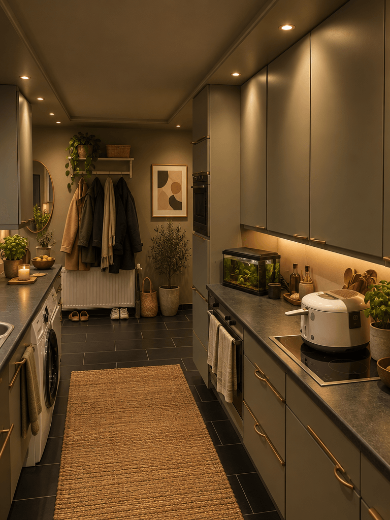 Kitchen interior in no_style style — photo by GenRoom AI