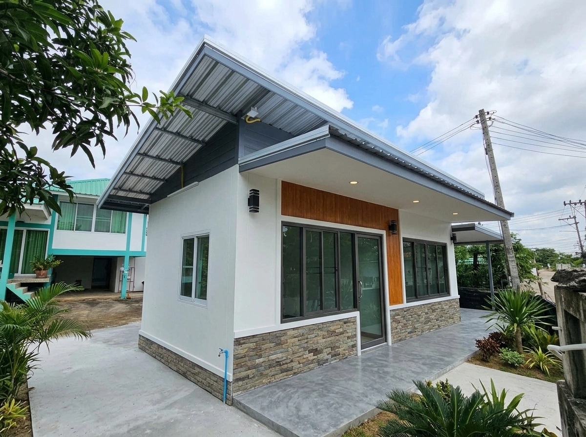 Facade design in Contemporary Facade style — Facade by GenRoom AI